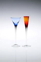 Pair of cordial glasses