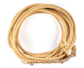 Cowboy Rope Coiled