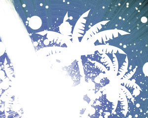 Fototapeta premium palm trees