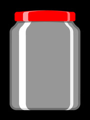 Empty preserving jar