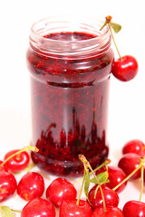 Kirschen,Marmelade