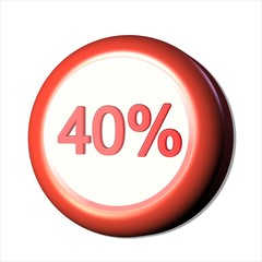 40 prozent