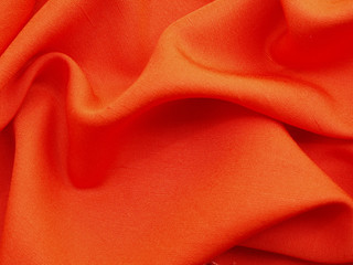 tessuto arancione