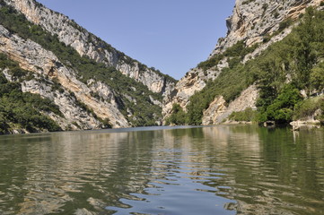 reflejos en el lago