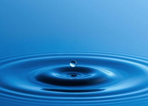 Wassertropfen.