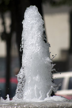 chorro de agua