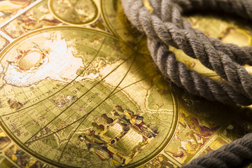 Rope and map