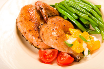 Cornish Hen Meal