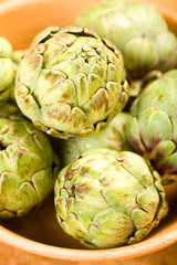 Baby artichokes