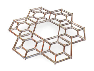 Three-dimensional graphic image. Sphere