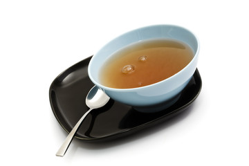 tee in tasse, isoliert