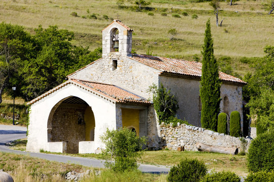 church, Rougon, Provence, France