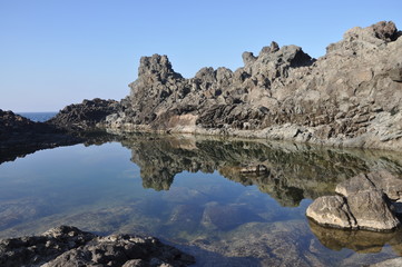 Fototapeta na wymiar Jezioro Ondine