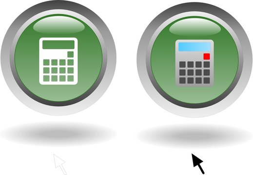 bouton cliquable 2 positions calculatrice