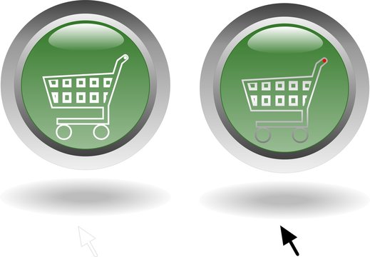 bouton cliquable 2 positions caddie