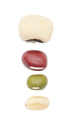 colelction of dried beans