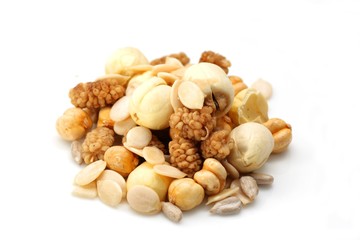 Collection of dried seeds