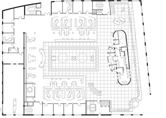 Bürogebäude Grundrisse EG