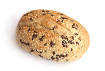 roll with the seed of sesame