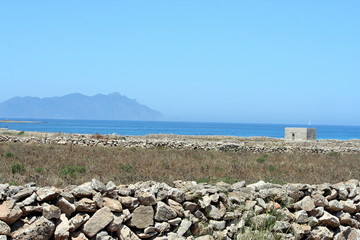 panorama di Favignana