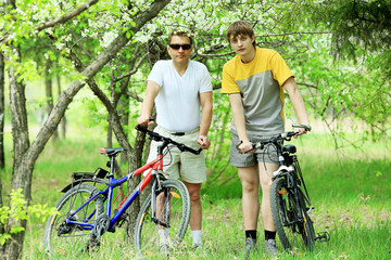 Obraz premium son and his father