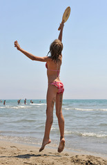 Fototapeta premium jeu de plage