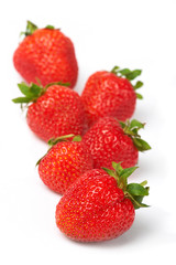 Fresh and tasty strawberries