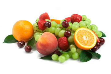Still-life of fresh fruit