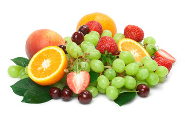 Naklejka na ściany i meble Still-life of fresh fruit