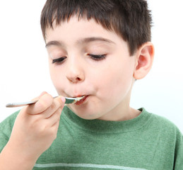 Boy Eating