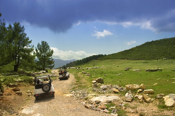 Turkey's jeep safari