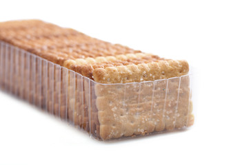 Rectangle crackers in package,