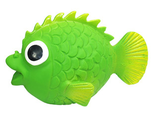 fish toy isolated