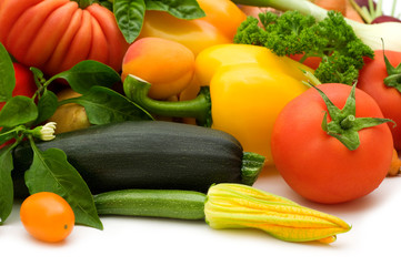 bio fresh fruits and vegetables