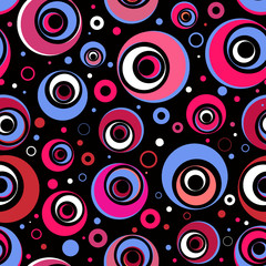 Seamless retro background.