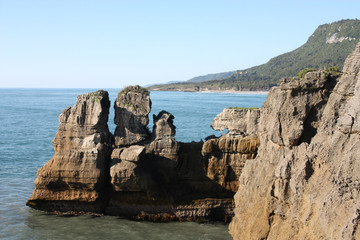 New Zealand - Pancake Rocks in Paparoa National Park