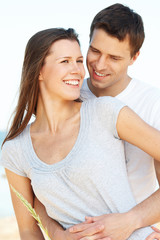 Obraz premium Happy young couple