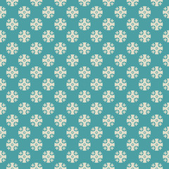 Seamless vector retro pattern with cross dots