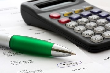 pencil over account