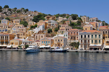 Fototapeta na wymiar Wyspa Symi w Grecji