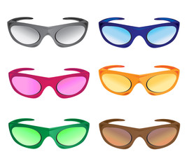 much colors sunglasses