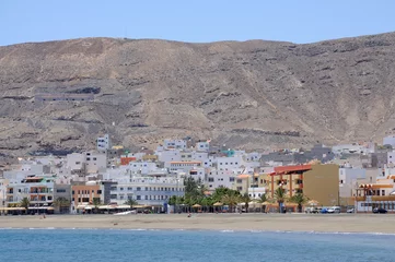 Rolgordijnen Town Gran Tarajal, Canary Island Fuerteventura, Spain © philipus