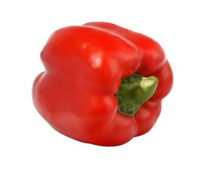 sweet pepper on white background