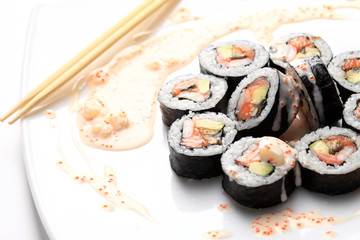 traditional japanese sushi
