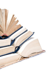 book on the white background