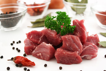 Gulasch Fleisch Roh