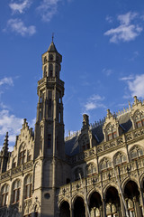 Fototapeta na wymiar Hôtel de ville de Bruges