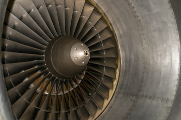 Flugzeug Turbine
