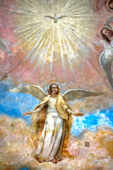 fresco in monastery