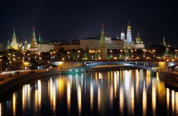 Fototapeta na wymiar Moscow Lights